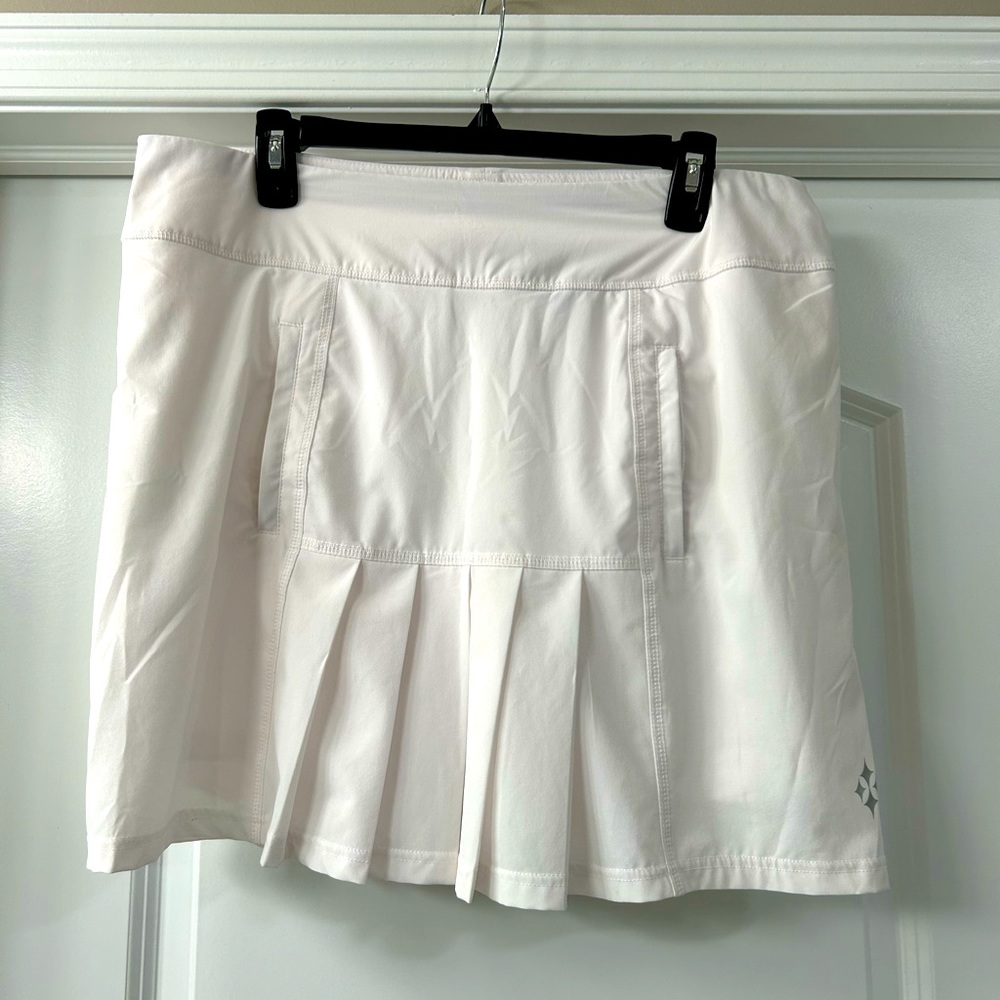 Jofit white Tennis/golf skirt/skort Size Large